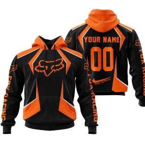 LIMITED EDITION – CUSTOM NAME FOX RACING – ORANGE