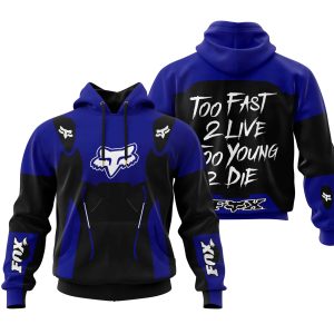 TOO FAST TO LIVE TOO YOUNG TO DIE – FOX RACING – NAVY