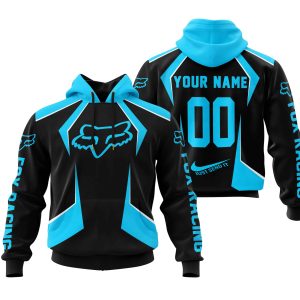 LIMITED EDITION – CUSTOM NAME FOX RACING – SKY BLUE
