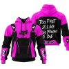 TOO FAST TO LIVE TOO YOUNG TO DIE – FOX RACING – PINK