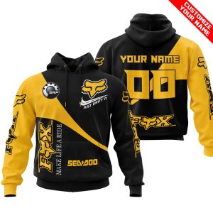MAKE LIFE A RIDE JUST SEND IT – SEA DOO – YELLOW