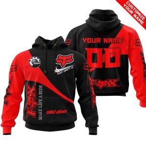 MAKE LIFE A RIDE JUST SEND IT – SKI DOO – RED