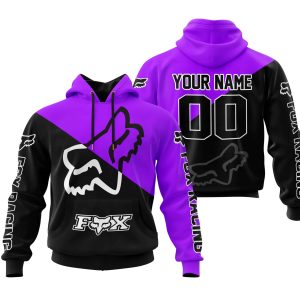 PREMIUM GIFT – CUSTOM NAME – FOX RACING – PURPLE