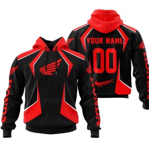 LIMITED EDITION – CUSTOM NAME HONDA – RED
