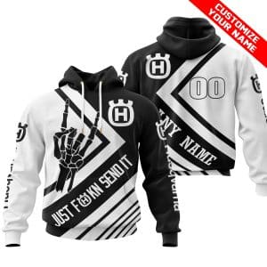 JUST FCKN SEND IT – HURQVARNA RACING | HOODIE & JERSEY | KID-YOUTH & ADULT
