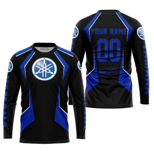 Custom name BraapGirls LIMITED EDITION – CUSTOM NAME YAMAHA – BLUE Brands for motocross girls and dirt bike riders - Brands view 1