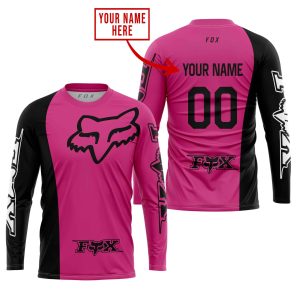 Custom name BraapGirls PREMIUM MX – CUSTOM NAME – FOX RACING – PINK 1 Brands for motocross girls and dirt bike riders - Brands view 1