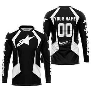 Custom name BraapGirls LIMITED EDITION – CUSTOM NAME ALPINESTARS – WHITE Alpinestars for motocross girls and dirt bike riders - Alpinestars view 1