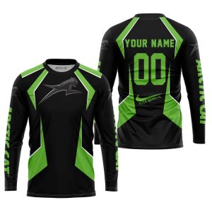 Custom name BraapGirls LIMITED EDITION – CUSTOM NAME ARCTIC CAT – GREEN Arctic Cat for motocross girls and dirt bike riders - Arctic Cat view 1