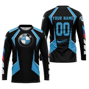 Custom name BraapGirls LIMITED EDITION – CUSTOM NAME BMW – SKY BLUE BMW for motocross girls and dirt bike riders - BMW view 1