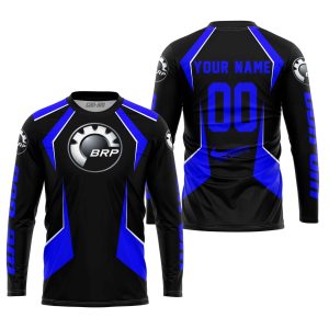 Custom name BraapGirls LIMITED EDITION – CUSTOM NAME CAN AM – BLUE Brands for motocross girls and dirt bike riders - Brands view 1