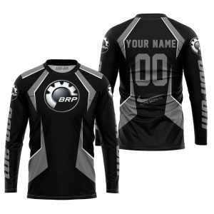 Custom name BraapGirls LIMITED EDITION – CUSTOM NAME CAN AM – GREY Brands for motocross girls and dirt bike riders - Brands view 1