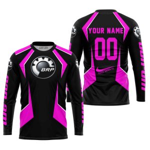 Custom name BraapGirls LIMITED EDITION – CUSTOM NAME CAN AM – PINK Brands for motocross girls and dirt bike riders - Brands view 1