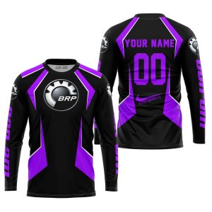 Custom name BraapGirls LIMITED EDITION – CUSTOM NAME CAN AM – PURPLE Brands for motocross girls and dirt bike riders - Brands view 1