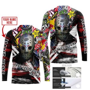 Custom name BraapGirls JASON VOORHEES TROY LEE DESIGNS RACING | HOODIE & JERSEY | KID-YOUTH & ADULT Brands for motocross girls and dirt bike riders - Brands ...