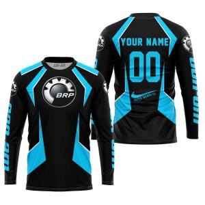 Custom name BraapGirls LIMITED EDITION – CUSTOM NAME CAN AM – SKY BLUE Brands for motocross girls and dirt bike riders - Brands view 1