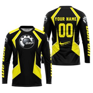Custom name BraapGirls LIMITED EDITION – CUSTOM NAME CAN AM – YELLOW Brands for motocross girls and dirt bike riders - Brands view 1