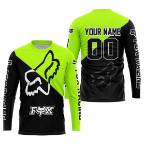 Custom name BraapGirls PREMIUM GIFT – CUSTOM NAME – FOX RACING – NEON Brands for motocross girls and dirt bike riders - Brands view 1