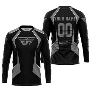 Custom name BraapGirls LIMITED EDITION – CUSTOM NAME FLY RACING – GREY Brands for motocross girls and dirt bike riders - Brands view 1