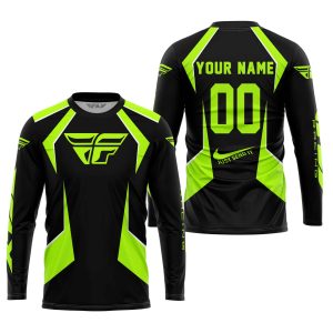Custom name BraapGirls LIMITED EDITION – CUSTOM NAME FLY RACING – NEON Brands for motocross girls and dirt bike riders - Brands view 1
