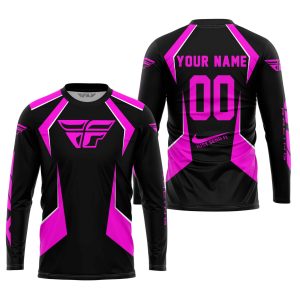 Custom name BraapGirls LIMITED EDITION – CUSTOM NAME FLY RACING – PINK Brands for motocross girls and dirt bike riders - Brands view 1