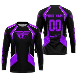 Custom name BraapGirls LIMITED EDITION – CUSTOM NAME FLY RACING – PURPLE Brands for motocross girls and dirt bike riders - Brands view 1