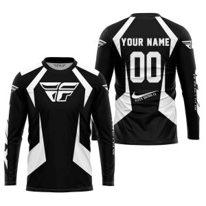 Custom name BraapGirls LIMITED EDITION – CUSTOM NAME FLY RACING – WHITE Brands for motocross girls and dirt bike riders - Brands view 1