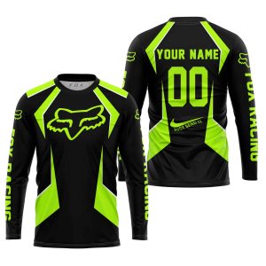 Custom name BraapGirls LIMITED EDITION – CUSTOM NAME FOX RACING – NEON Brands for motocross girls and dirt bike riders - Brands view 1