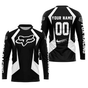 Custom name BraapGirls LIMITED EDITION – CUSTOM NAME FOX RACING – WHITE Brands for motocross girls and dirt bike riders - Brands view 1