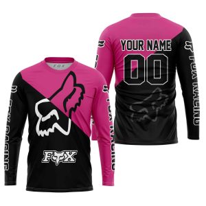 Custom name BraapGirls PREMIUM GIFT – CUSTOM NAME – FOX RACING – PINK 1 Brands for motocross girls and dirt bike riders - Brands view 1