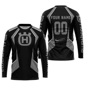 Custom name BraapGirls LIMITED EDITION – CUSTOM NAME HUSQVARNA – GREY Brands for motocross girls and dirt bike riders - Brands view 1