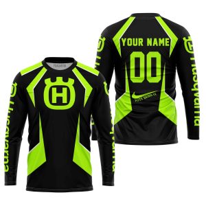 Custom name BraapGirls LIMITED EDITION – CUSTOM NAME HUSQVARNA – NEON Brands for motocross girls and dirt bike riders - Brands view 1
