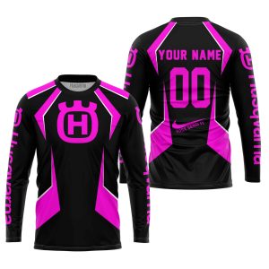 Custom name BraapGirls LIMITED EDITION – CUSTOM NAME HUSQVARNA – PINK Brands for motocross girls and dirt bike riders - Brands view 1