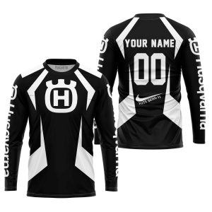 Custom name BraapGirls LIMITED EDITION – CUSTOM NAME HUSQVARNA – WHITE Brands for motocross girls and dirt bike riders - Brands view 1