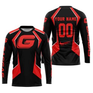 Custom name BraapGirls LIMITED EDITION – CUSTOM NAME GAS GAS – RED Brands for motocross girls and dirt bike riders - Brands view 1