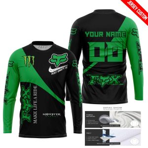 Custom name BraapGirls MAKE LIFE A RIDE JUST SEND IT – MONSTER ENERGY Brands for motocross girls and dirt bike riders - Brands view 1