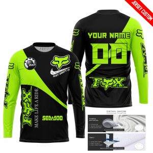 Custom name BraapGirls MAKE LIFE A RIDE JUST SEND IT – SEA DOO – NEON Brands for motocross girls and dirt bike riders - Brands view 1