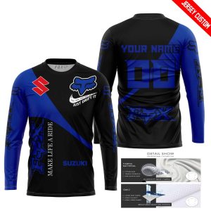 Custom name BraapGirls MAKE LIFE A RIDE JUST SEND IT – SUZUKI V1 Brands for motocross girls and dirt bike riders - Brands view 1