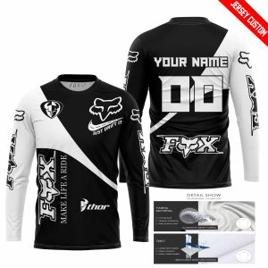 Custom name BraapGirls MAKE LIFE A RIDE JUST SEND IT – THOR V1 Brands for motocross girls and dirt bike riders - Brands view 1