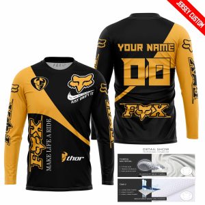 Custom name BraapGirls MAKE LIFE A RIDE JUST SEND IT – THOR V2 Brands for motocross girls and dirt bike riders - Brands view 1
