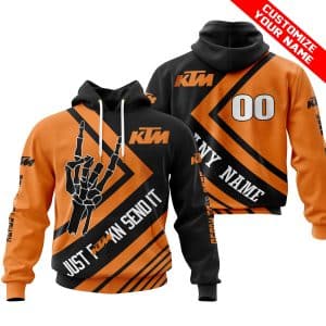 JUST FCKN SEND IT – KTM | HOODIE & JERSEY | KID-YOUTH & ADULT