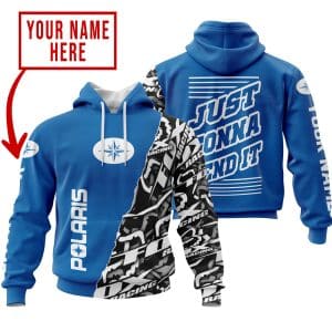 JUST GONNA SEND IT | POLARIS RACING BLUE V1 | KID & ADULT