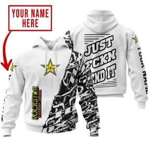 CUSTOM NAME RACING | ROCKSTARS RACING WHITE