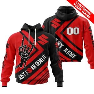 JUST FCKN SEND IT – SUZUKI | HOODIE & JERSEY | KID-YOUTH & ADULT