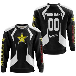 Custom name BraapGirls LIMITED EDITION – CUSTOM NAME ROCKSTAR – WHITE Brands for motocross girls and dirt bike riders - Brands view 2