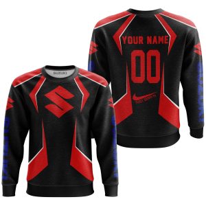 Custom name BraapGirls LIMITED EDITION – CUSTOM NAME SUZUKI – BLUE Brands for motocross girls and dirt bike riders - Brands view 2