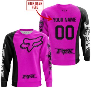 Custom name BraapGirls PREMIUM MX – CUSTOM NAME – FOX RACING – PINK Brands for motocross girls and dirt bike riders - Brands view 2