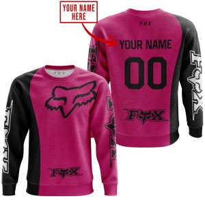 Custom name BraapGirls PREMIUM MX – CUSTOM NAME – FOX RACING – PINK 1 Brands for motocross girls and dirt bike riders - Brands view 2