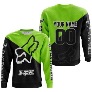 Custom name BraapGirls PREMIUM GIFT – CUSTOM NAME – FOX RACING – GREEN1 Brands for motocross girls and dirt bike riders - Brands view 2