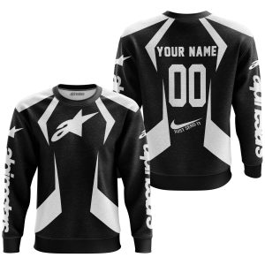 Custom name BraapGirls LIMITED EDITION – CUSTOM NAME ALPINESTARS – WHITE Alpinestars for motocross girls and dirt bike riders - Alpinestars view 2